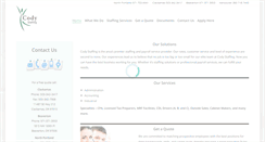 Desktop Screenshot of codystaffing.com